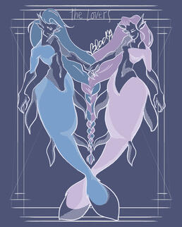 Mermay Tarot • Lovers